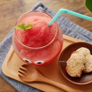 Granita con fragole