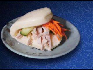 Pane cinese con pollo
