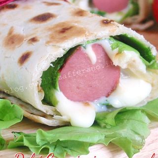 Piadina würstel