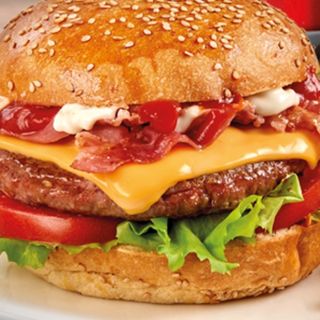 Bbq bacon burger singolo