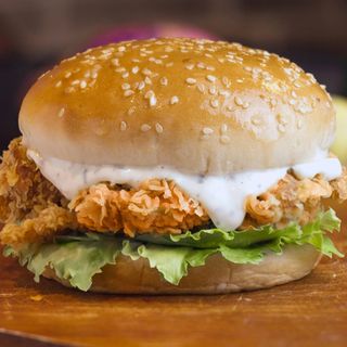 Chicken fillet burger singolo