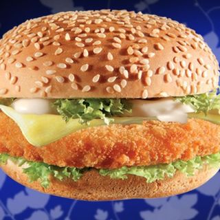 Chicken cheese burger singolo