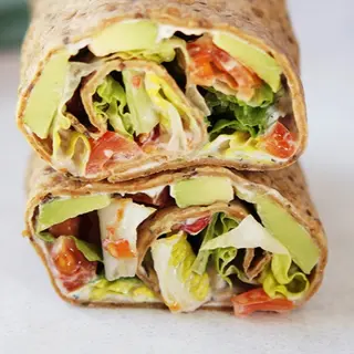 Veggi rap menu