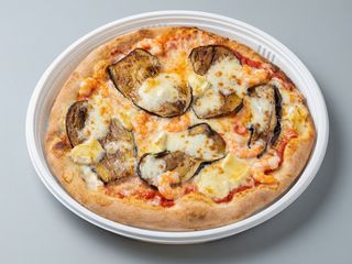 Melanzane e gamberetti