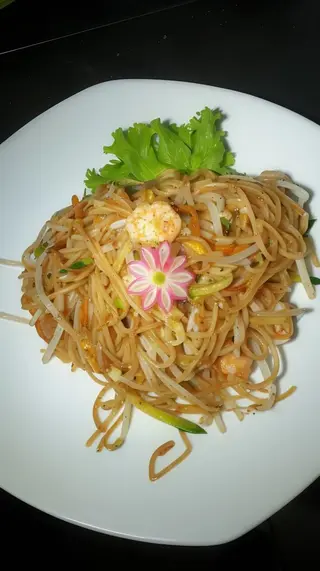 131. Spaghetti con gamberi