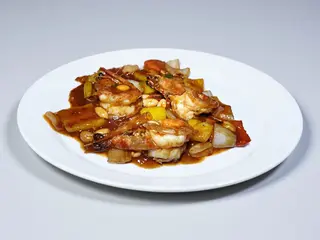 171. Gamberoni in salsa piccate