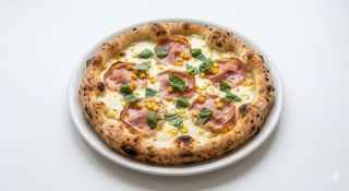 Mais e prosciutto