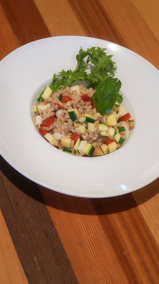 Farro e verdure