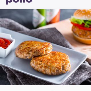 Hamburger di pollo alla griglia