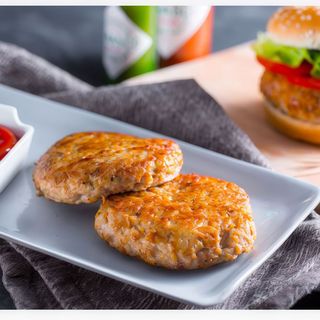 Hamburger di pollo alla griglia 