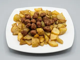 Polpettine manzo e patate