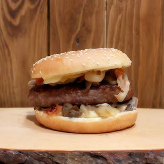 Hamburger blue cheese Dallas bacon singolo