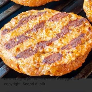 Hamburger di pollo alla brace 