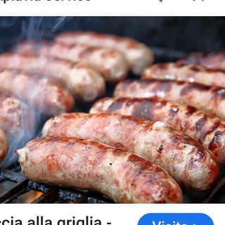 Salsiccia alla griglia + patate