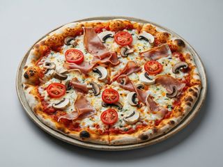 Prosciutto e funghi - 50 cm