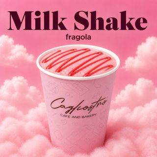 Milk shakes fragola