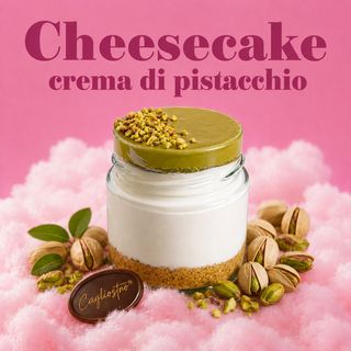 CHEESECAKE PISTACCHIO AL BARATTOLO