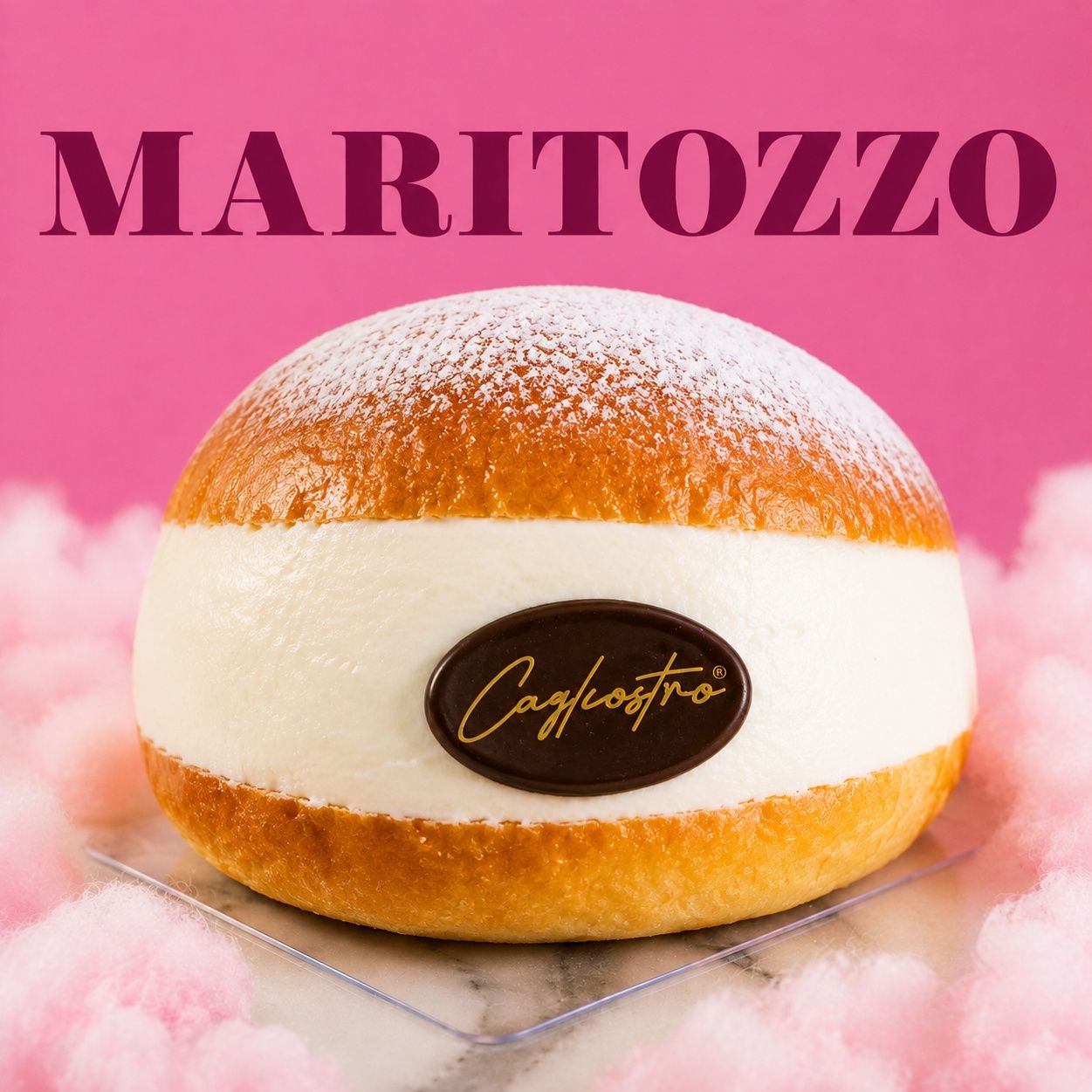 Maritozzo con la panna