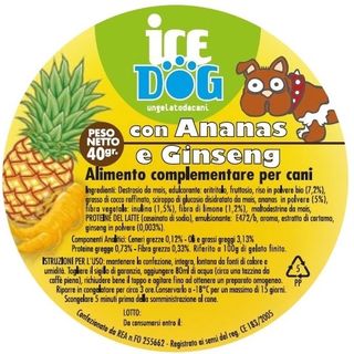 Gelato ananas e ginseng