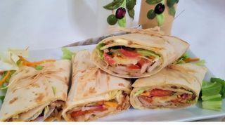 Piadina rotolo kebab