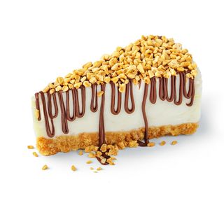 Nutella Peanuts Cheesecake