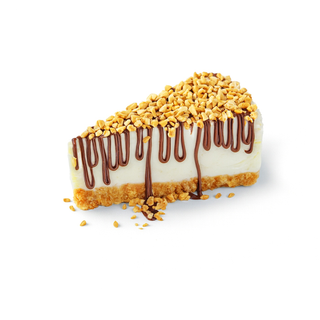 Nutella Peanuts Cheesecake 