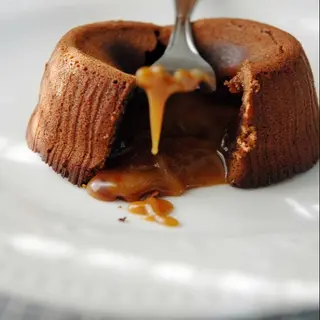 Tortino dal cuore caldo al cioccolato 