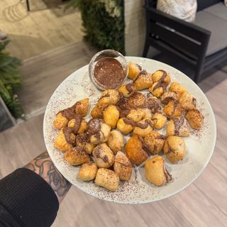 Fritelline di pizza con nutella