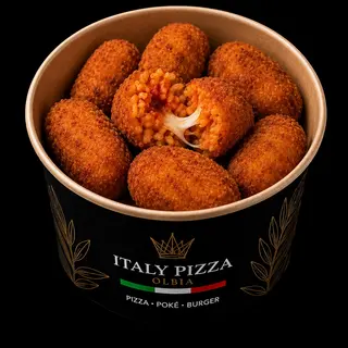 SUPPLÌ DI RISO POMODORO E MOZZARELLA