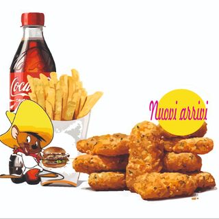 Nuggets Menu con 5 piccoli Filetti di pollo