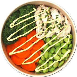 Bowl Riso Rosso con Pollo aromatizzato - 300 g