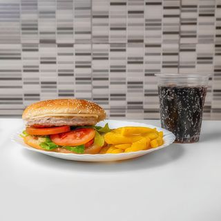 Menù cheeseburger