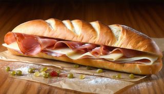 Prosciutto cotto e formaggio