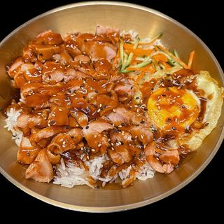 teriyaki chicken rice bowl(照烧鸡肉饭)