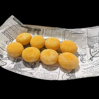 mochi con cheese fritte(土豆麻薯芝士球)