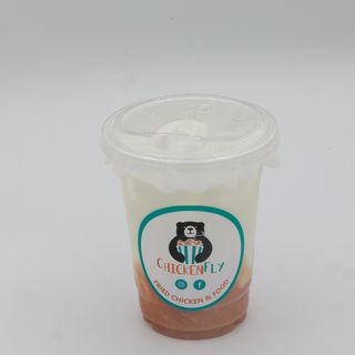 bobo latte con crema di taro（芋泥啵啵牛乳）