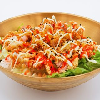 Crispy Chicken Rice Bowl menu(脆皮鸡饭套餐)