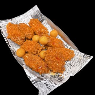 Crispy Typhoon Wings(薄脆金沙鸡翅)