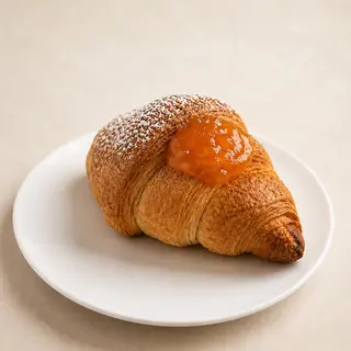 Croissant alla Confettura di Albicocca