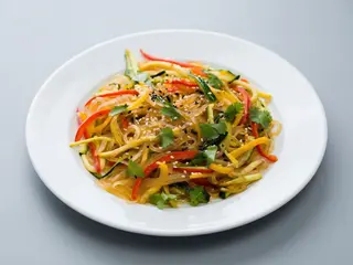 Spaghetti di soia veggie