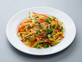 Spaghetti di soia veggie
