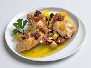 Pollo alle mandorle