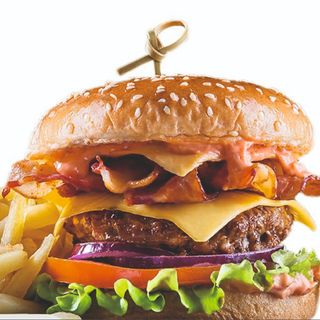 Burger di Pollo con  con Zucchini e bacon