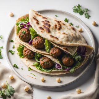 piadina falafel