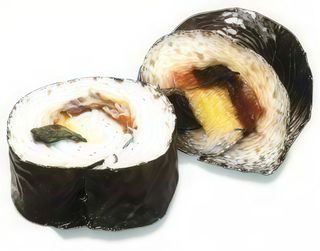 Futomaki - 8 pezzi - salmone, surimi, frittata, oshinko, cetrioli