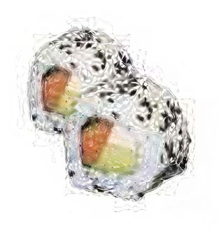 Sake philadelphia uramaki - 8 pezzi - salmone, avocado, Philadelphia