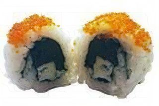 Makigor ume - 8 pezzi - gorgonzola piccante, prugne secche, tobiko