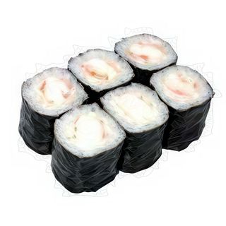Gluten free - ebi hosomaki - 6 pezzi - gambero cotto