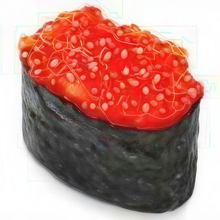 Gluten free - ikura gunkan - 2 pezzi - uova di salmone