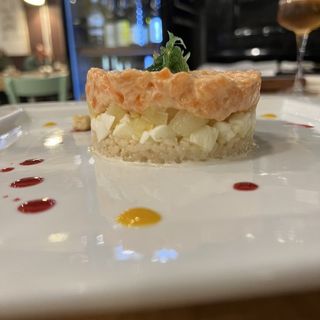 Salmone marinato